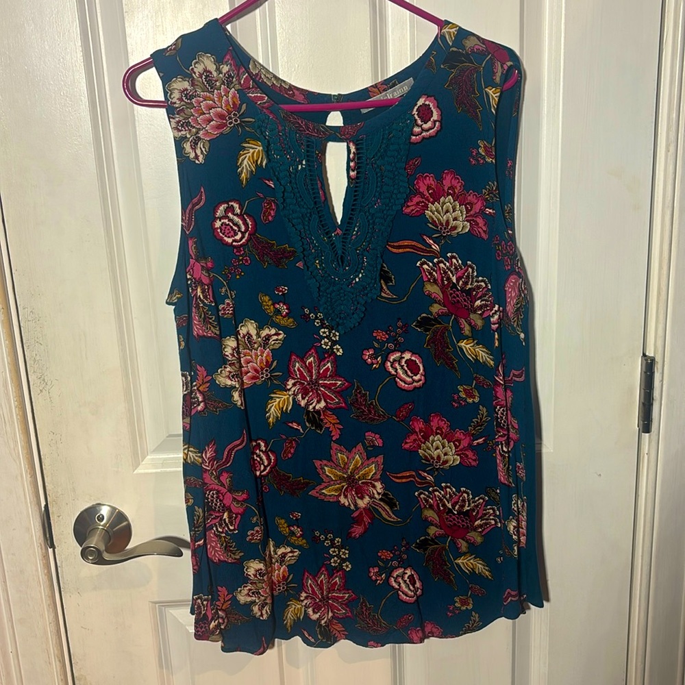 Women’s floral blouse